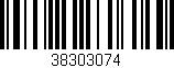 Código de barras (EAN, GTIN, SKU, ISBN): '38303074'