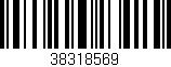 Código de barras (EAN, GTIN, SKU, ISBN): '38318569'