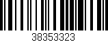 Código de barras (EAN, GTIN, SKU, ISBN): '38353323'