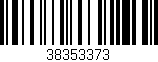 Código de barras (EAN, GTIN, SKU, ISBN): '38353373'