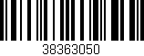 Código de barras (EAN, GTIN, SKU, ISBN): '38363050'