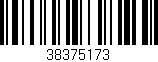 Código de barras (EAN, GTIN, SKU, ISBN): '38375173'