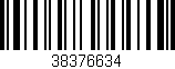Código de barras (EAN, GTIN, SKU, ISBN): '38376634'