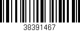 Código de barras (EAN, GTIN, SKU, ISBN): '38391467'