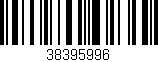 Código de barras (EAN, GTIN, SKU, ISBN): '38395996'