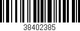 Código de barras (EAN, GTIN, SKU, ISBN): '38402385'