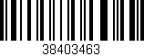 Código de barras (EAN, GTIN, SKU, ISBN): '38403463'
