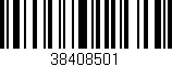 Código de barras (EAN, GTIN, SKU, ISBN): '38408501'