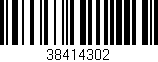 Código de barras (EAN, GTIN, SKU, ISBN): '38414302'