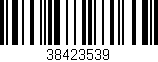 Código de barras (EAN, GTIN, SKU, ISBN): '38423539'