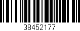 Código de barras (EAN, GTIN, SKU, ISBN): '38452177'
