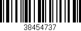Código de barras (EAN, GTIN, SKU, ISBN): '38454737'