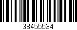 Código de barras (EAN, GTIN, SKU, ISBN): '38455534'