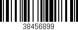 Código de barras (EAN, GTIN, SKU, ISBN): '38456899'