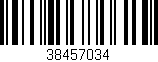 Código de barras (EAN, GTIN, SKU, ISBN): '38457034'