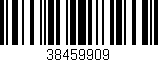 Código de barras (EAN, GTIN, SKU, ISBN): '38459909'