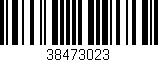 Código de barras (EAN, GTIN, SKU, ISBN): '38473023'