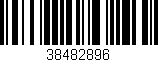 Código de barras (EAN, GTIN, SKU, ISBN): '38482896'