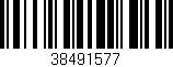 Código de barras (EAN, GTIN, SKU, ISBN): '38491577'