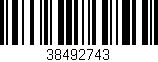 Código de barras (EAN, GTIN, SKU, ISBN): '38492743'
