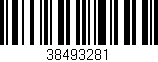 Código de barras (EAN, GTIN, SKU, ISBN): '38493281'