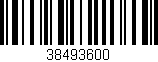 Código de barras (EAN, GTIN, SKU, ISBN): '38493600'