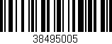 Código de barras (EAN, GTIN, SKU, ISBN): '38495005'