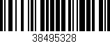 Código de barras (EAN, GTIN, SKU, ISBN): '38495328'