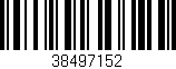 Código de barras (EAN, GTIN, SKU, ISBN): '38497152'