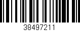 Código de barras (EAN, GTIN, SKU, ISBN): '38497211'