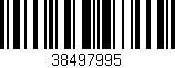 Código de barras (EAN, GTIN, SKU, ISBN): '38497995'