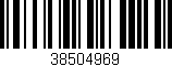 Código de barras (EAN, GTIN, SKU, ISBN): '38504969'