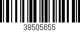 Código de barras (EAN, GTIN, SKU, ISBN): '38505655'