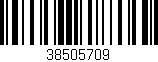 Código de barras (EAN, GTIN, SKU, ISBN): '38505709'
