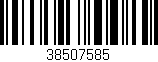 Código de barras (EAN, GTIN, SKU, ISBN): '38507585'