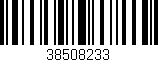 Código de barras (EAN, GTIN, SKU, ISBN): '38508233'