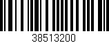 Código de barras (EAN, GTIN, SKU, ISBN): '38513200'