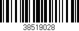 Código de barras (EAN, GTIN, SKU, ISBN): '38519028'