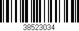 Código de barras (EAN, GTIN, SKU, ISBN): '38523034'