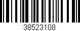 Código de barras (EAN, GTIN, SKU, ISBN): '38523108'