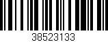 Código de barras (EAN, GTIN, SKU, ISBN): '38523133'