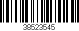 Código de barras (EAN, GTIN, SKU, ISBN): '38523545'