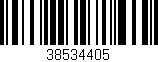 Código de barras (EAN, GTIN, SKU, ISBN): '38534405'