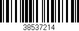 Código de barras (EAN, GTIN, SKU, ISBN): '38537214'