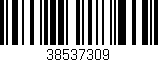 Código de barras (EAN, GTIN, SKU, ISBN): '38537309'