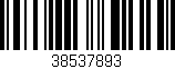 Código de barras (EAN, GTIN, SKU, ISBN): '38537893'