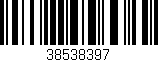 Código de barras (EAN, GTIN, SKU, ISBN): '38538397'