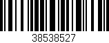 Código de barras (EAN, GTIN, SKU, ISBN): '38538527'
