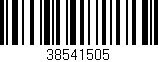 Código de barras (EAN, GTIN, SKU, ISBN): '38541505'