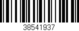 Código de barras (EAN, GTIN, SKU, ISBN): '38541937'